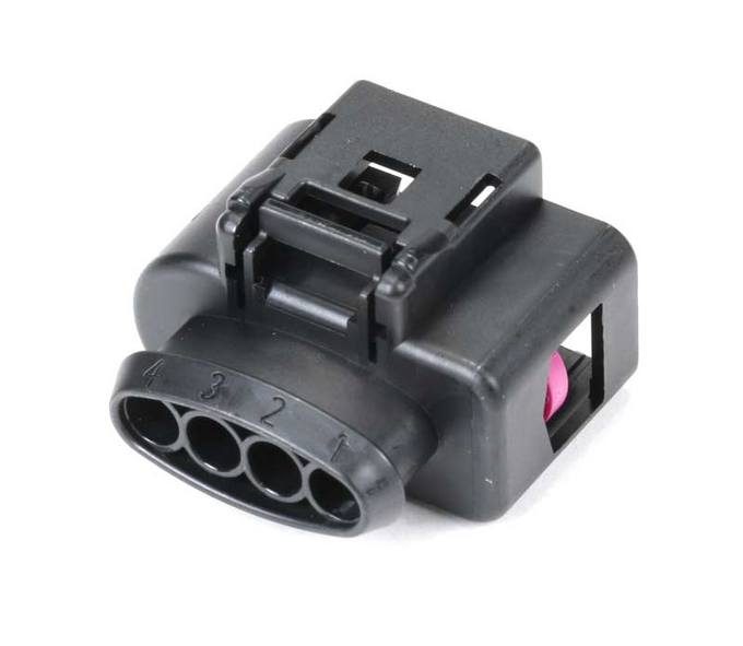 Audi Electrical Connector Housing (4-pin) 8K0973724